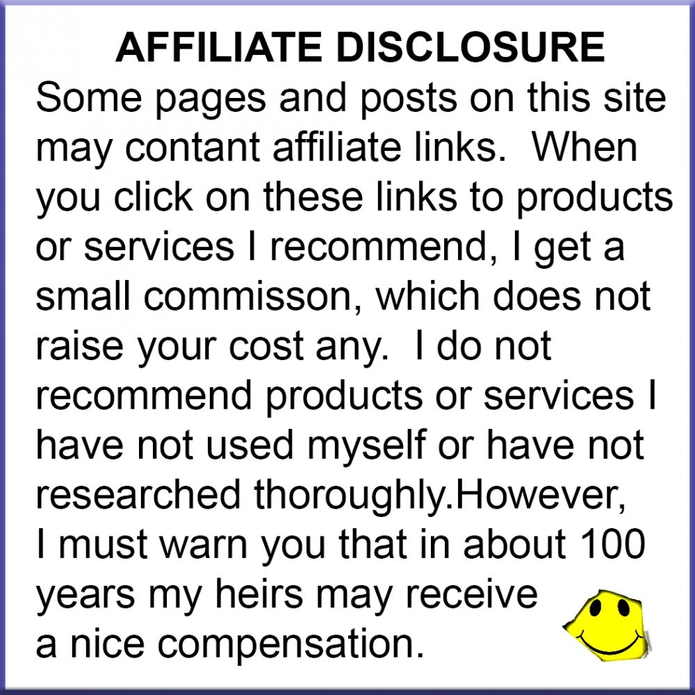 Affiliate Disclosure image